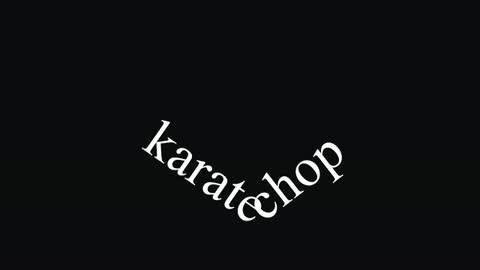 Karate Chop — After Effects paths preset preview