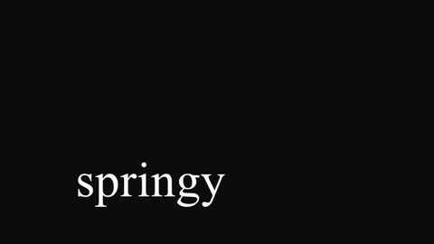 Springy — After Effects paths preset preview